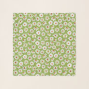 Daisy Filed Watercolor Spring Summer  Scarf at Zazzle
