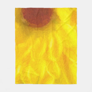 Daisy Fleece Blanket