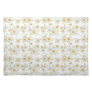Daisy Floral Cloth Placemat