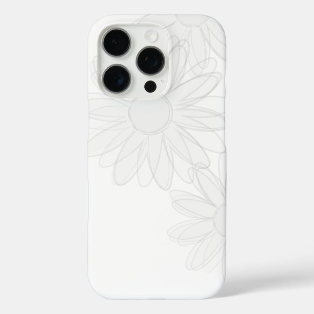 Daisy Floral Illustration Case-Mate iPhone Case (Back)