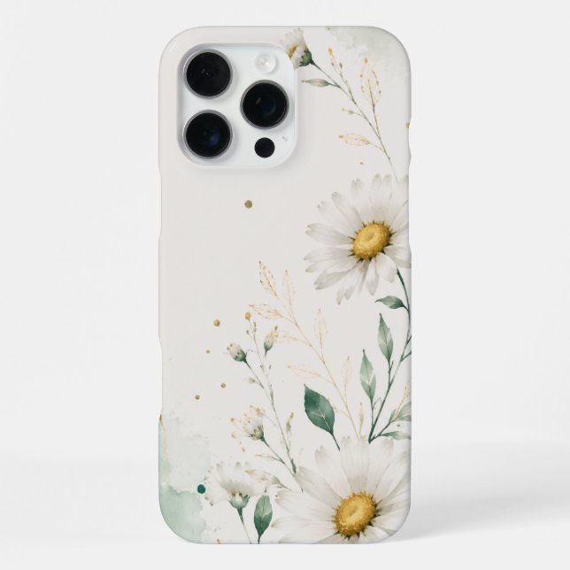 Daisy Floral iPhone Case (Back)