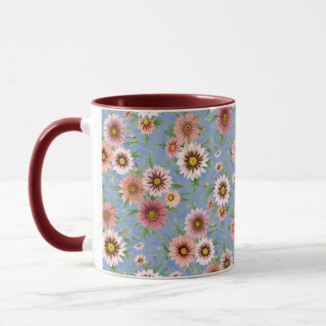 Daisy Floral Mug (Left)