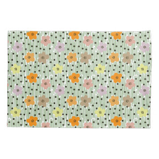 Daisy floral neutral home pillow case