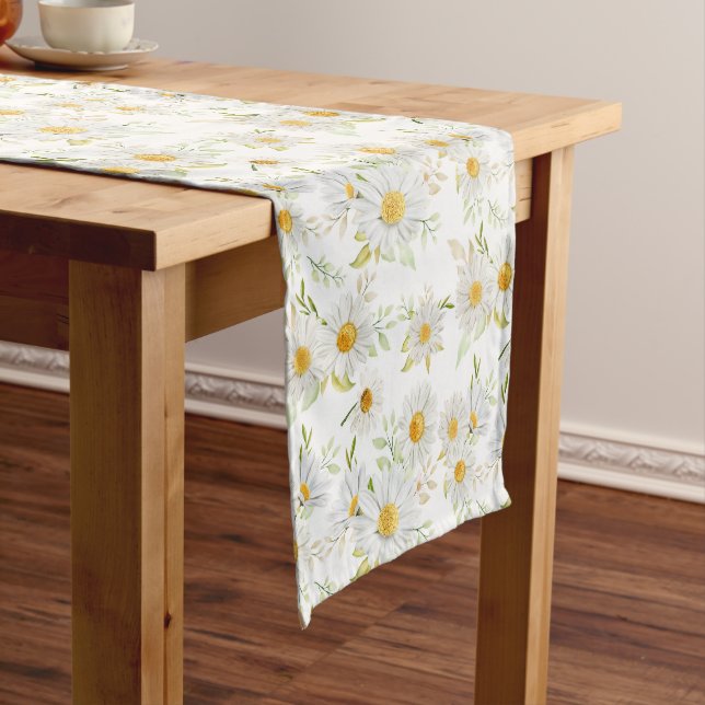 Daisy Floral Table Runner (In Situ)