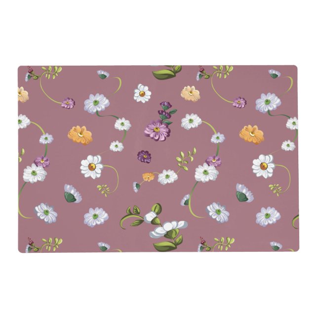 Daisy flower 3 placemat (Front)