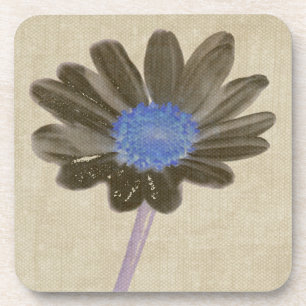 Daisy Flower Art Coasters