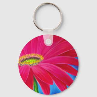 DAISY FLOWER ART - MULTI KEYCHAIN
