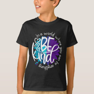 Daisy Flower Be Kind Suicide Prevention Awareness T-Shirt