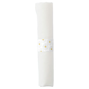Daisy Flower Bridal Baby Shower Floral Garden Napkin Bands