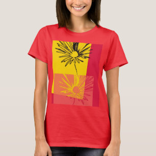 Daisy Flower c.1982 #2 - Fine art T-shirt