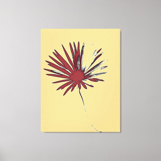 Daisy Flower c.1982 #2 - Fine art Wrapped Canvas Print (Front)