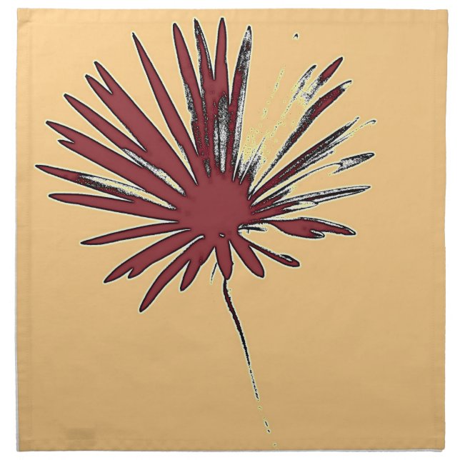 Daisy Flower c.1982 - Fine art Napkins (Front)