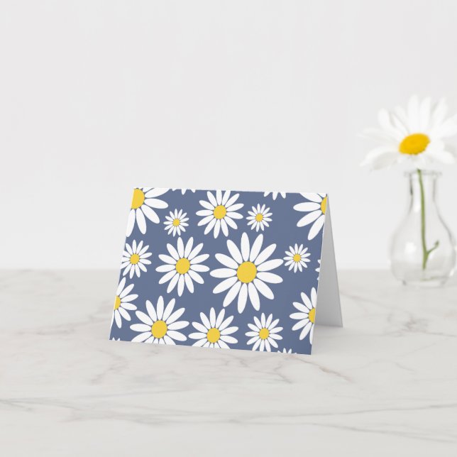 Daisy Flower Card (Small Plant)