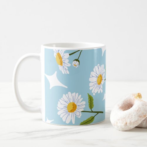 DAISY FLOWER  COFFEE MUG