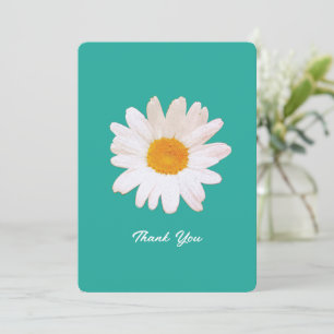 Daisy Flower Dream – Summer Botanical Thank You Holiday Card