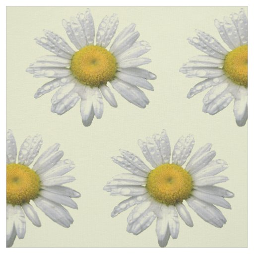 Daisy Flower Fabric