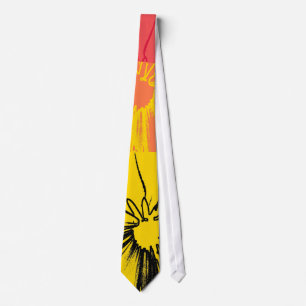 Daisy Flower Fine art Tie