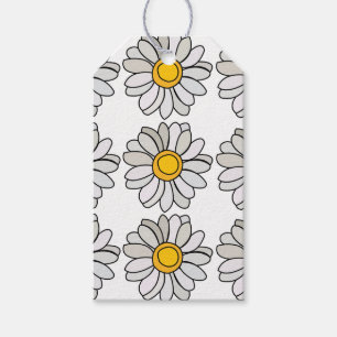 Daisy Flower Floral Daisy Gift Tags