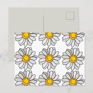 Daisy Flower Floral Daisy Postcard