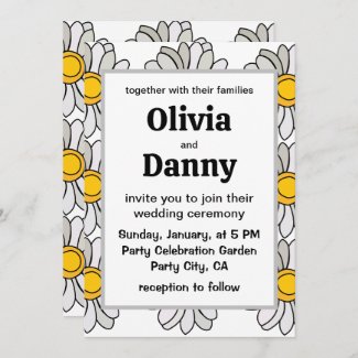 Daisy Flower Floral Daisy Wedding