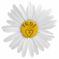 Daisy Flower For Aunt Art Customize Background