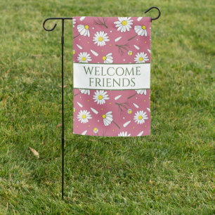 Daisy Flower Garden Flag