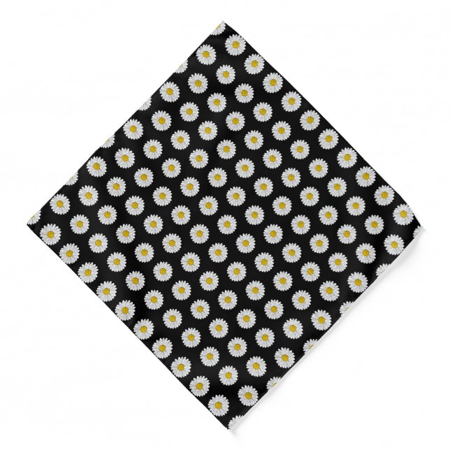 Daisy Flower Hand Bandana (Front)