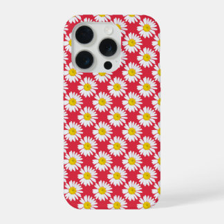 Daisy flower iPhone 15 pro case