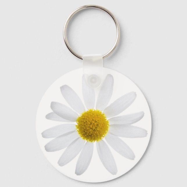 Daisy flower keychain (Front)