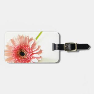 Daisy flower luggage tag
