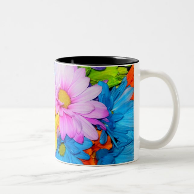 Daisy Flower Mix Mug (Right)