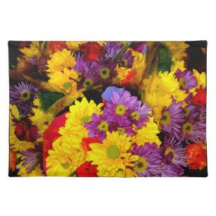 Daisy Flower Mix Placemat
