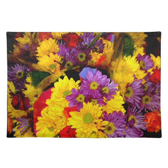 Daisy Flower Mix Placemat (Front)