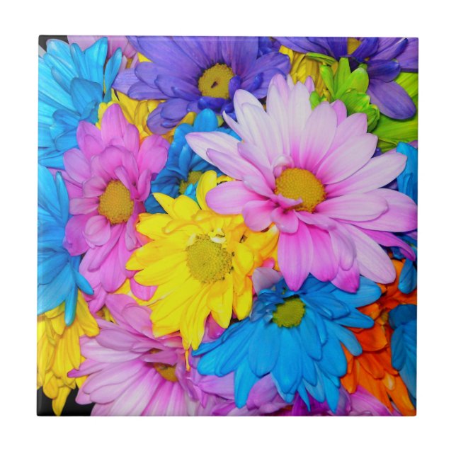 Daisy Flower Mix Tile (Front)