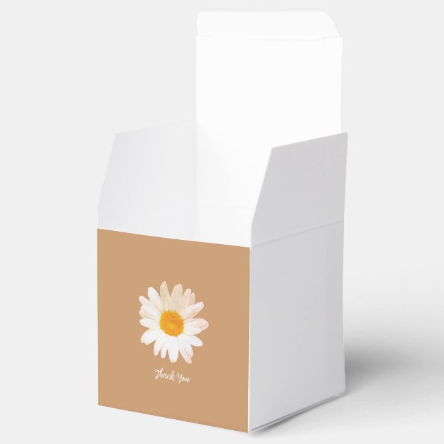 Daisy Flower Mug – Summer Botanical Cozy Favor Boxes (Opened)