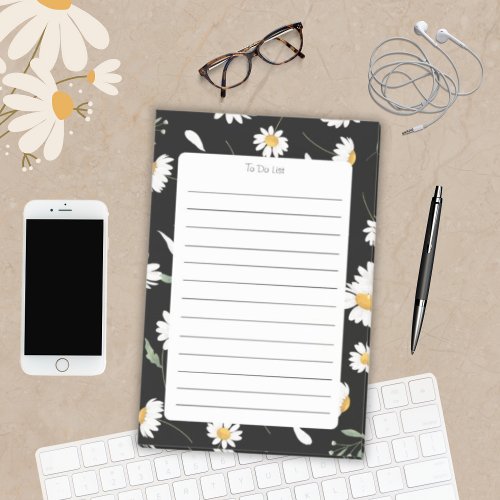  Daisy Flower Pattern Notes