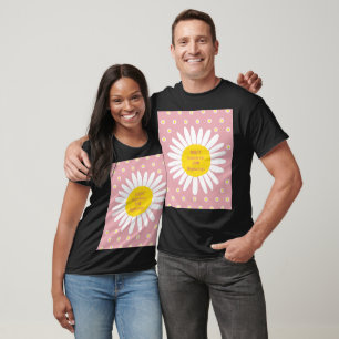 Daisy flower pattern - Purity, Innocence quote T-Shirt