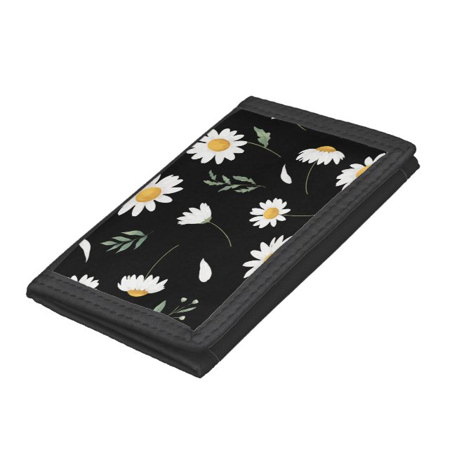 Daisy Flower Pattern Wallet (Bottom)