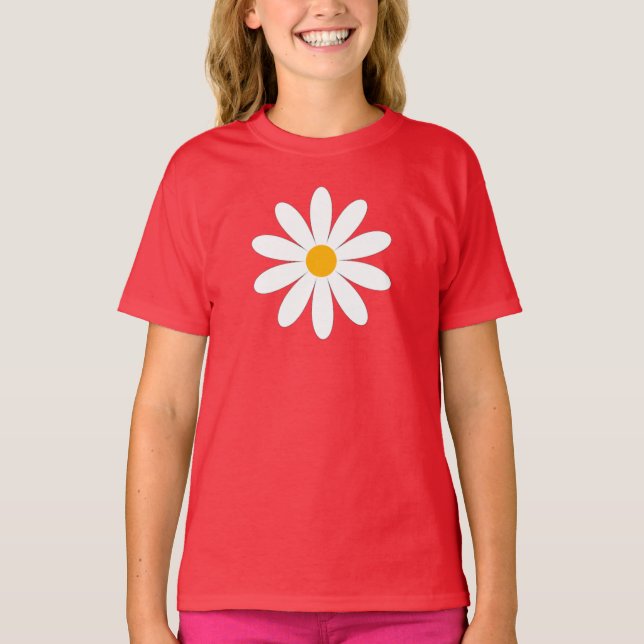Daisy Flower T-Shirt (Front)