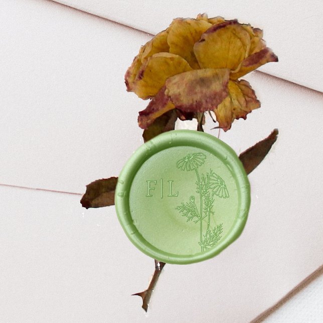 Daisy Flower Wax Seal Stamp (Creator Uploaded)