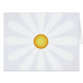 Daisy flower with yellow centre (Front Horizontal)