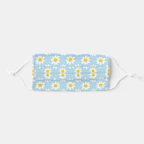 Daisy flowers adult cloth face mask