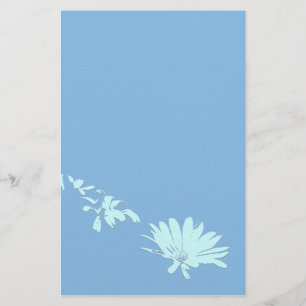 Daisy Flowers Art Stationery