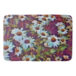 DAISY FLOWERS BATH MAT