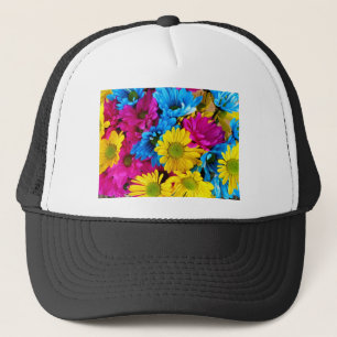 Daisy Flowers Blossoms Love Destiny Shower Party Trucker Hat