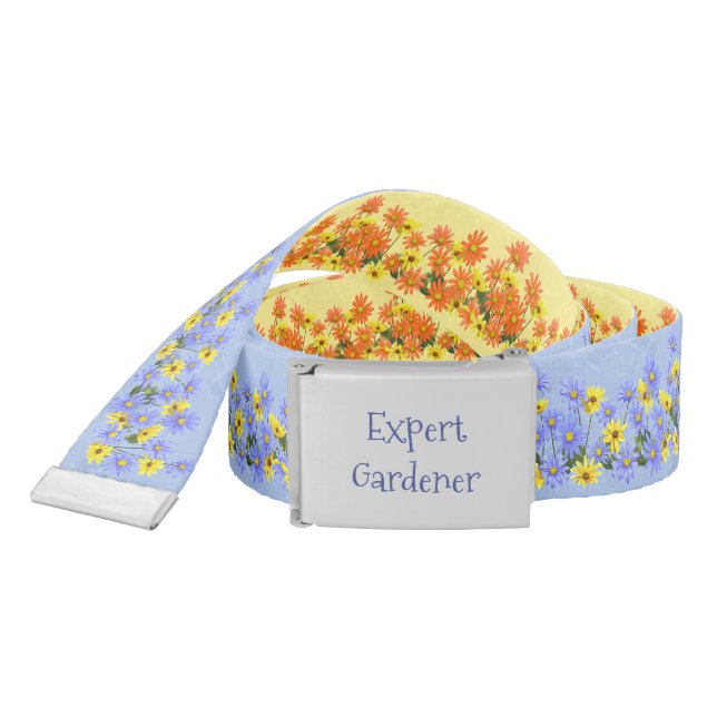 Daisy Flowers Expert Gardener Belt (Snake)