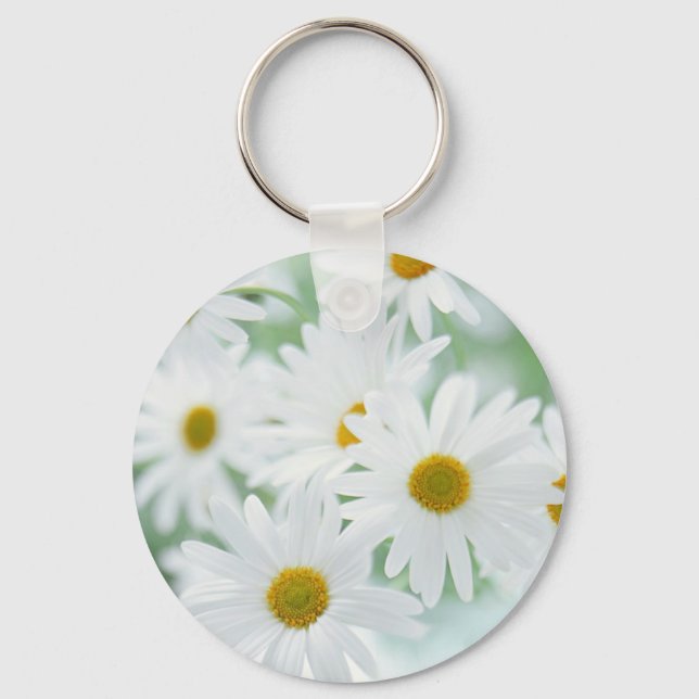 Daisy flowers keychain (Front)