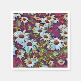 DAISY FLOWERS NAPKINS