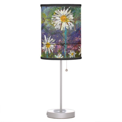 Daisy Flowers No1 Table Lamp