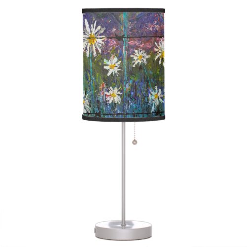 Daisy Flowers No2 Table Lamp